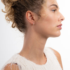 Isabel Bernard 14 Carat Golden Le Marais Tiphaine KlapHoop Earrings IB360200