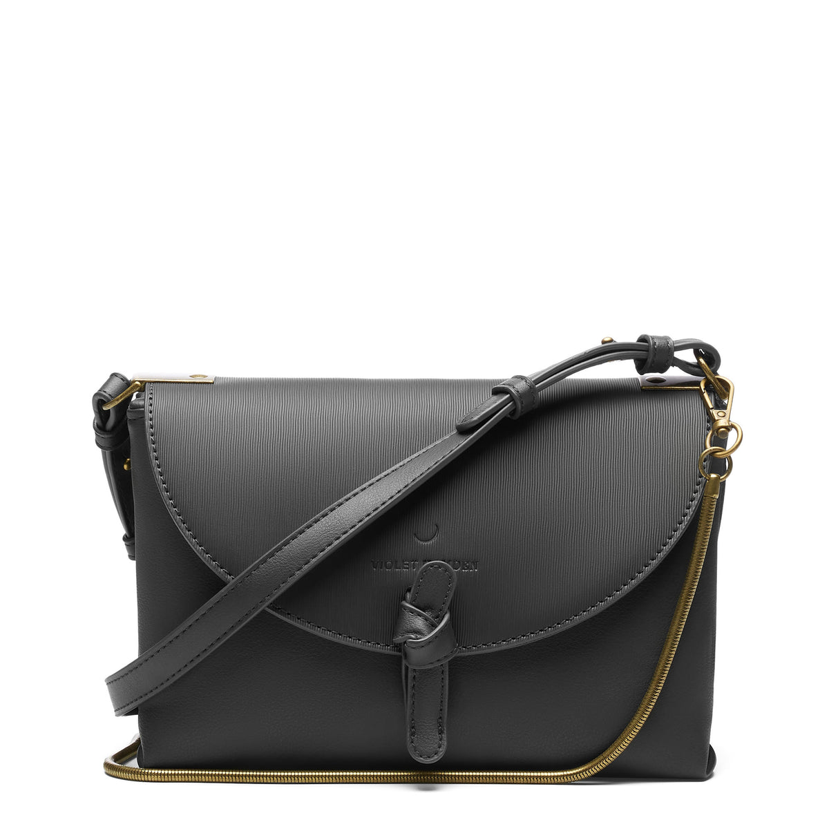 Violet Hamden Essential Bag Black Crossbody VH22007