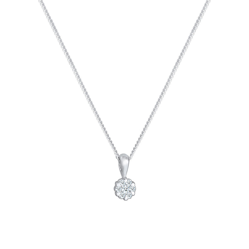Elli 925 Sterling Silver Necklace with Diamond (0.12 ct) 2004-BF-0007597-001-zoom-