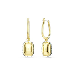 Swarovski Sublima Glam Gold-Tone Earrings with Green Crystal 5752890
