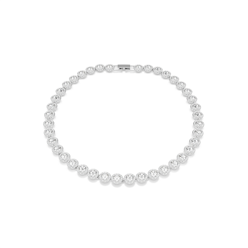Swarovski Una Angelic Silver Coloured Necklace 5727095-zoom-