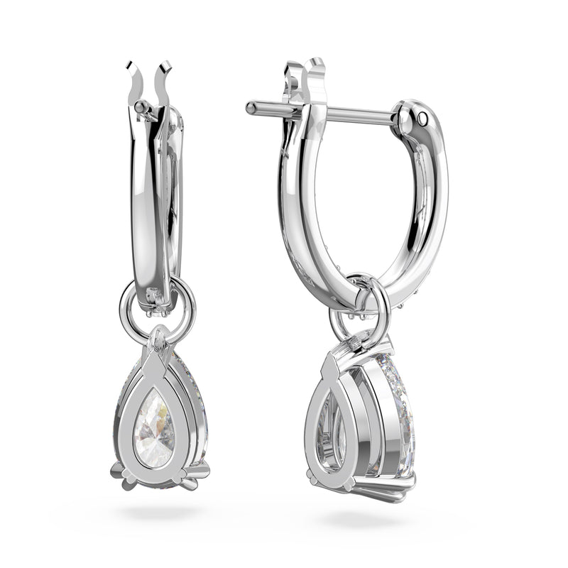 Swarovski The Basics Silver Ear Studs 5636716-zoom-