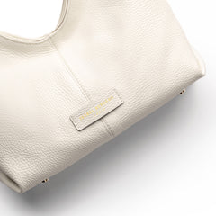 Isabel Bernard Honoré Grace mini cream calfskin leather handbag IB21132-070