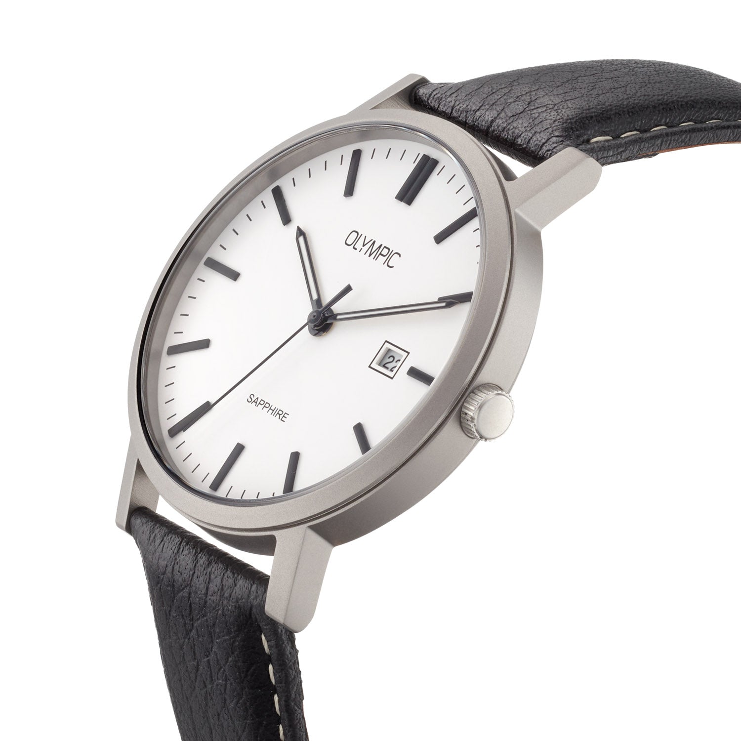 Olympic Titanium Grey Men's Watch OL26HTL221