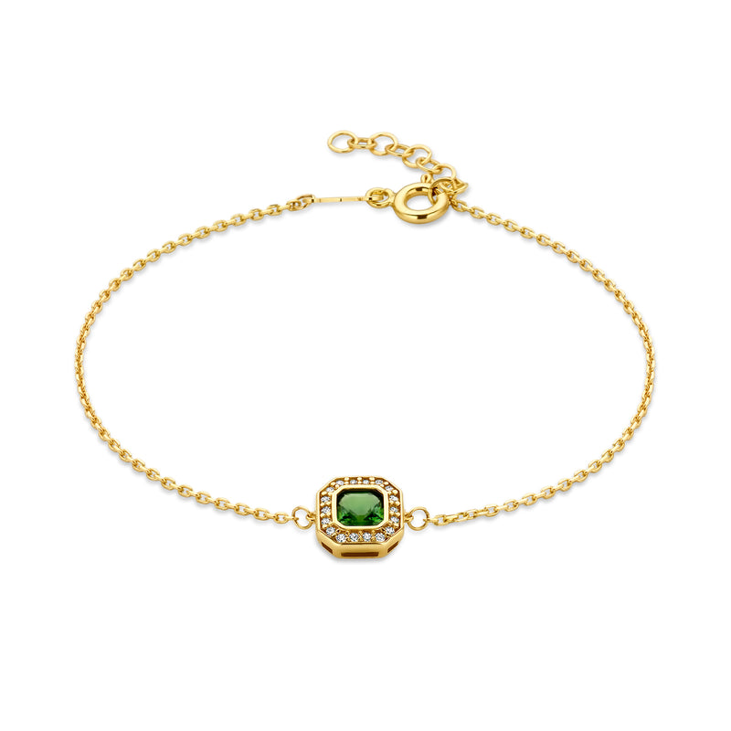Beloro Jewels Monte Napoleone Sofia 9 Karaat Armband BO320027-zoom-