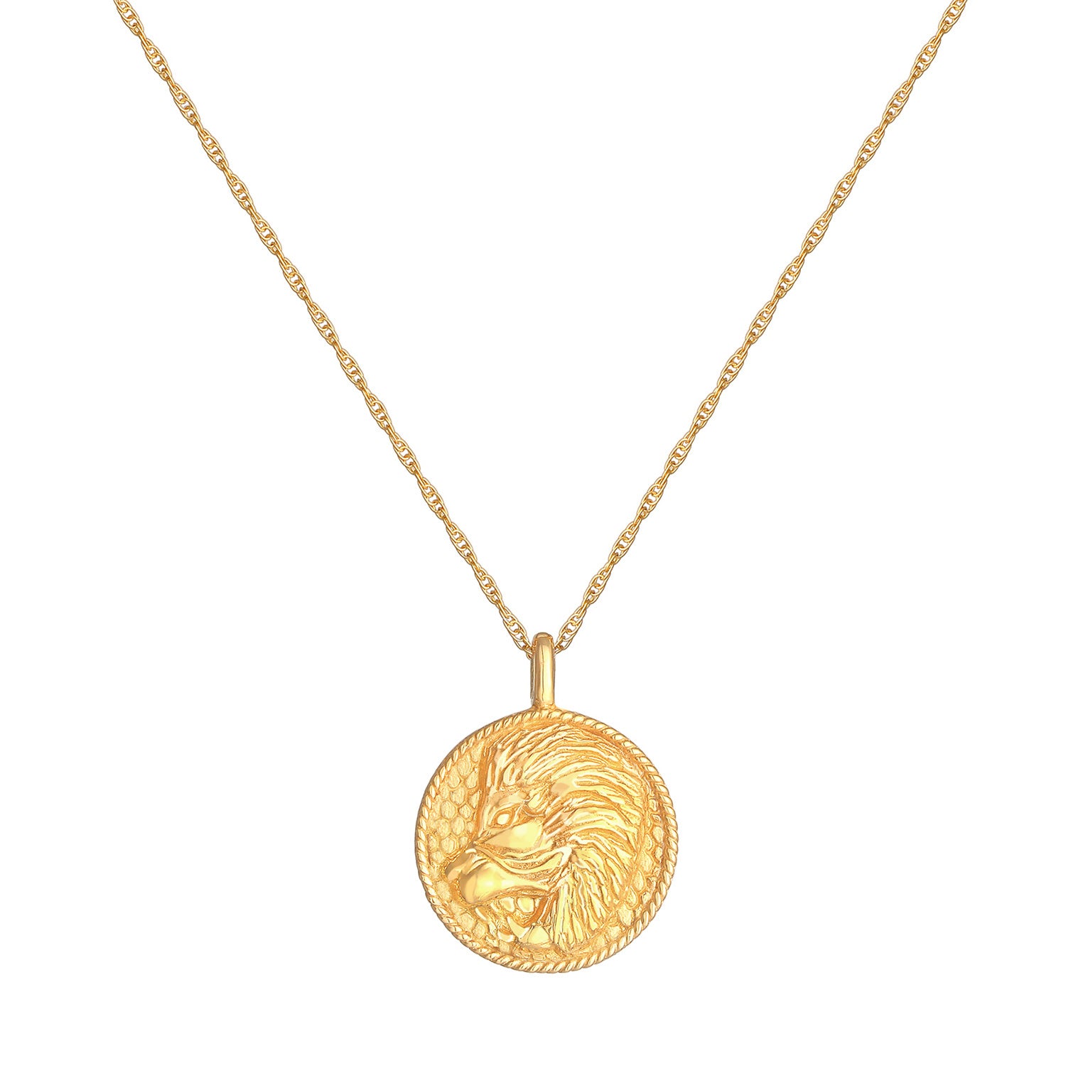 Elli 925 Sterling Silver Coin Necklace 2004-BF-0007804-001