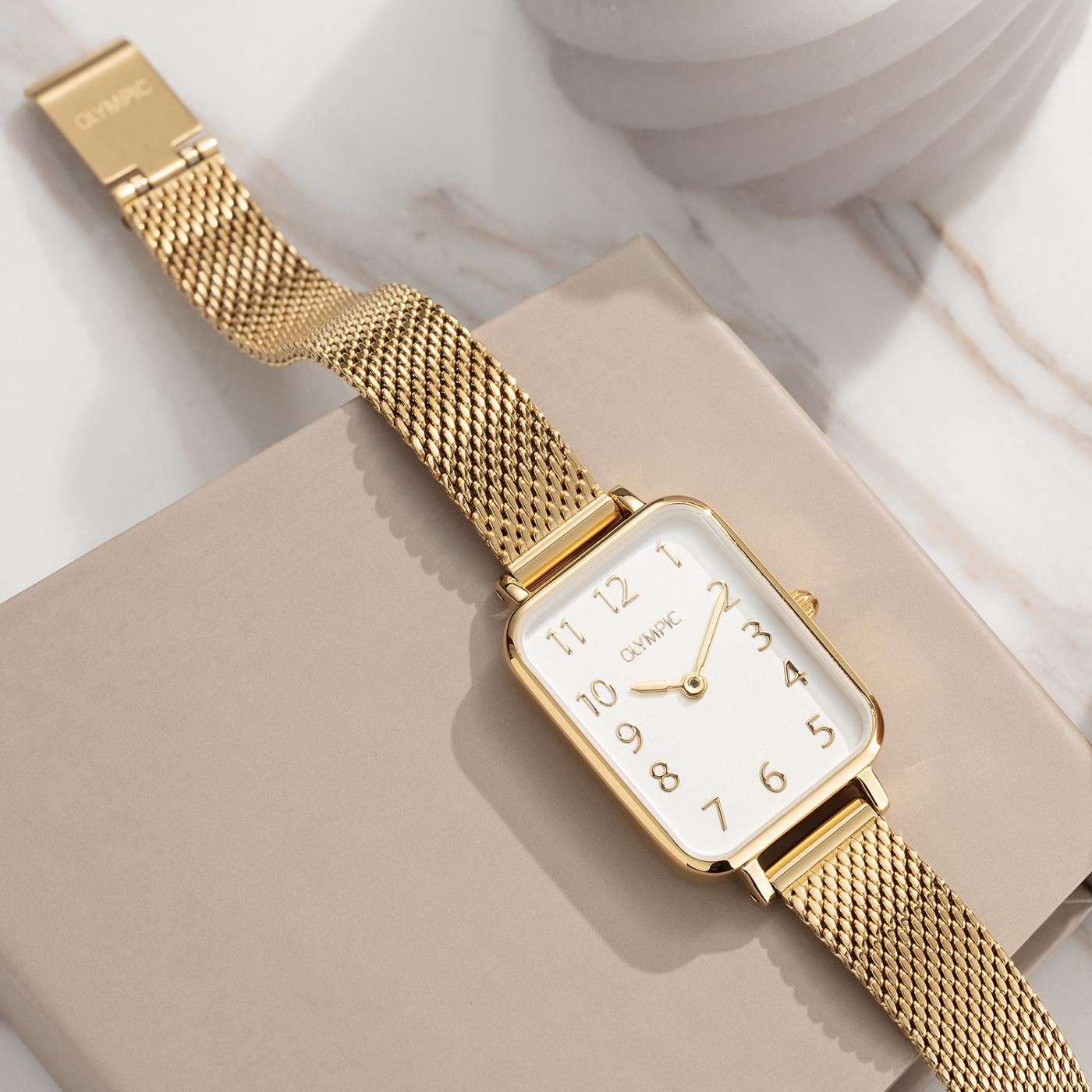 Olympic Tilly Gold Watch OL66DDD009