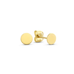 Isabel Bernard 14 Carat Golden Le Marais Jeanne Earstuds IB360196