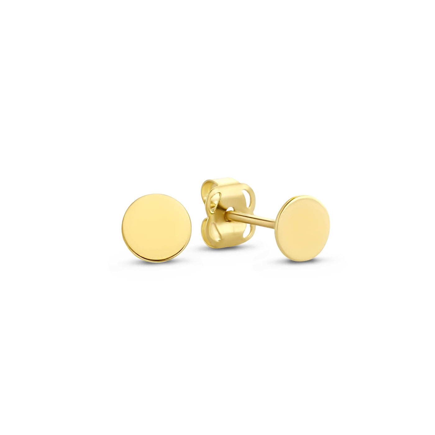 Isabel Bernard 14 Carat Golden Le Marais Jeanne Earstuds IB360196