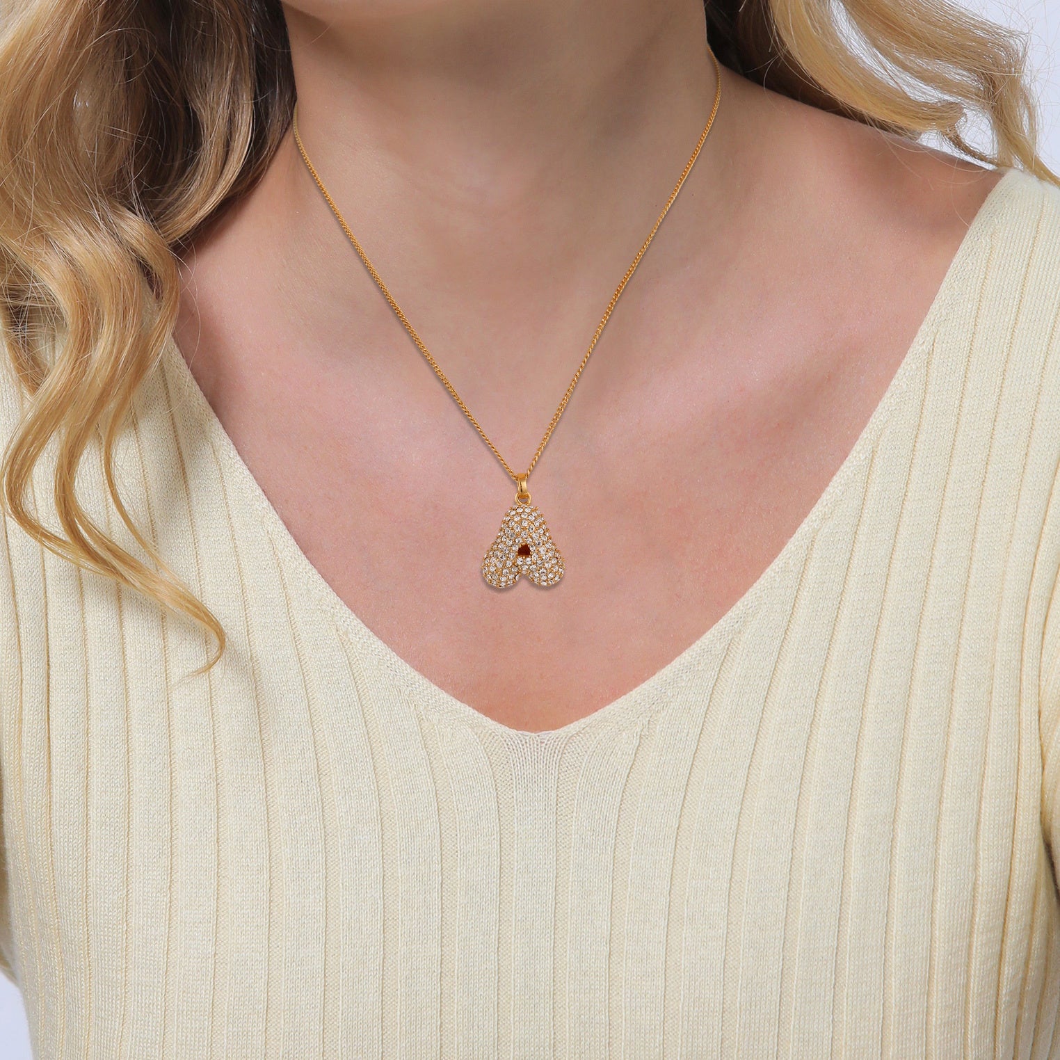 Elli 925 Sterling Silver Necklace Gold plated 2004-BF-0008260-001