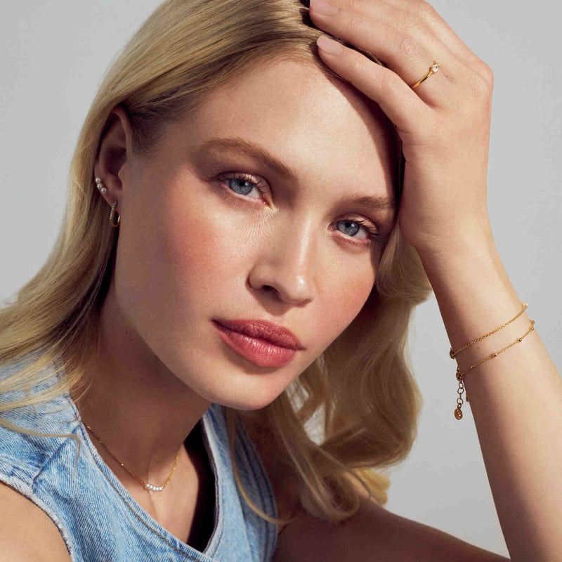 Sif Jakobs Vergulde Sfere Armband SJ-B2748-YG-zoom-