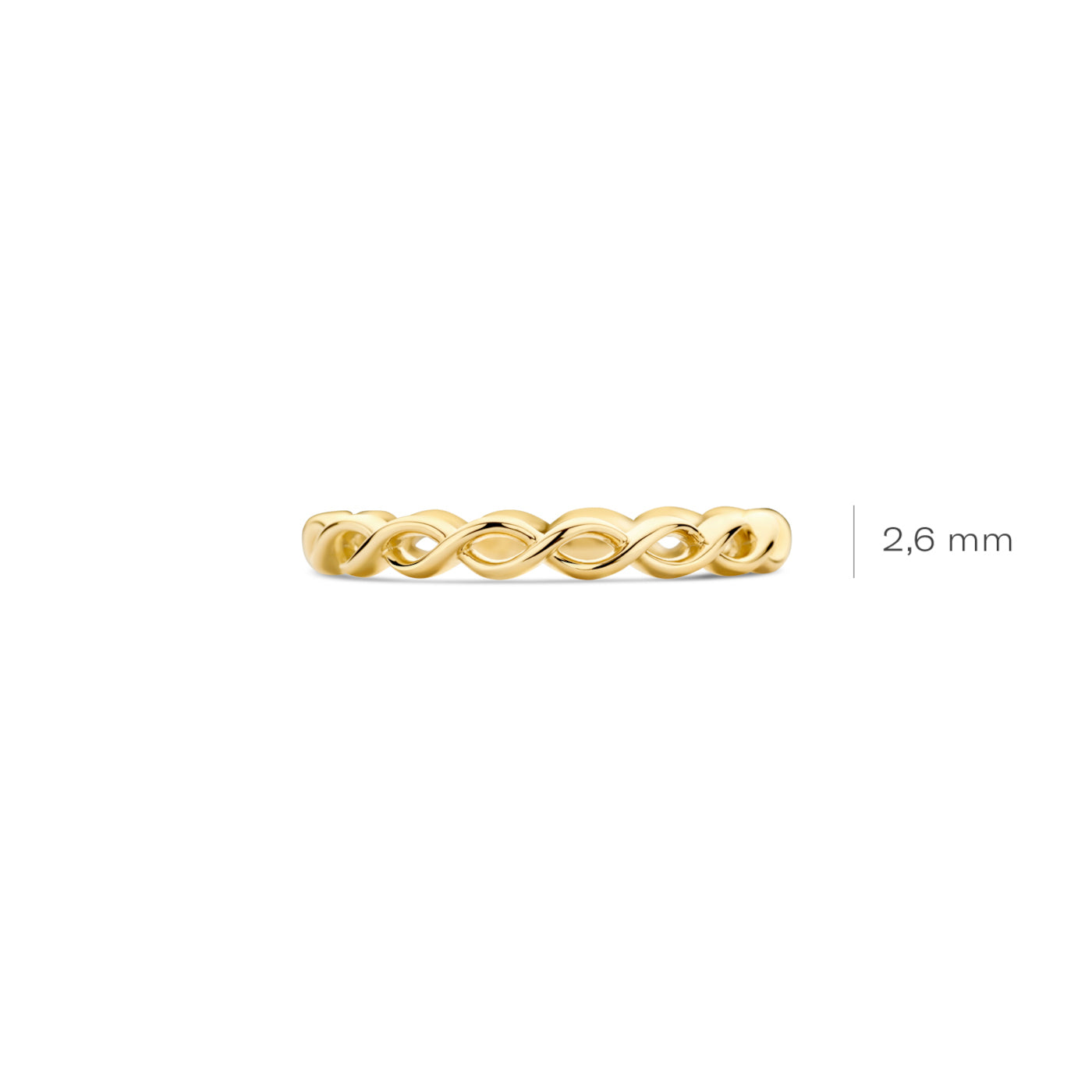 Blush 14 karat gold Ring 1245YGO/58