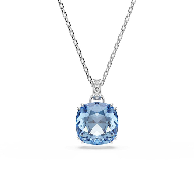 Swarovski Millenia Zilveren Ketting met Blauwe Hanger 5760057-zoom-
