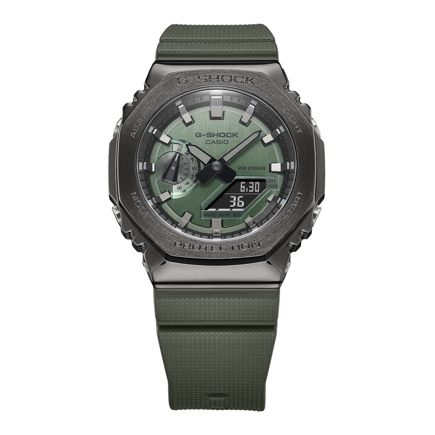 G-Shock GM-2100 Green Watch GM-2100B-3AER