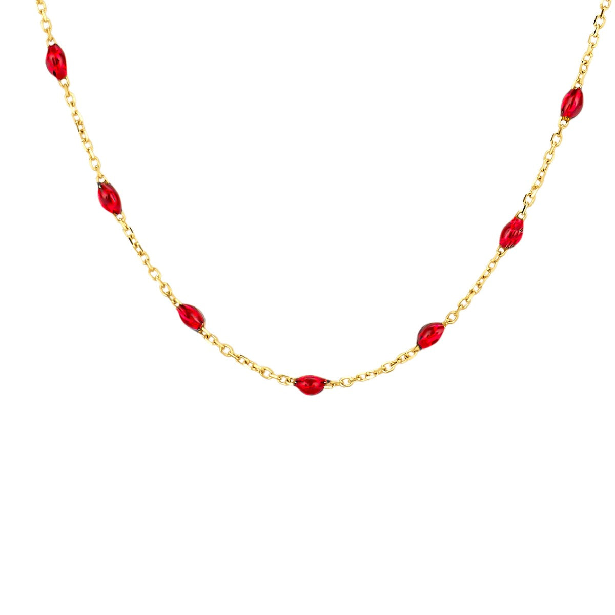 Blush 14 karat gold Necklace 3162YRR