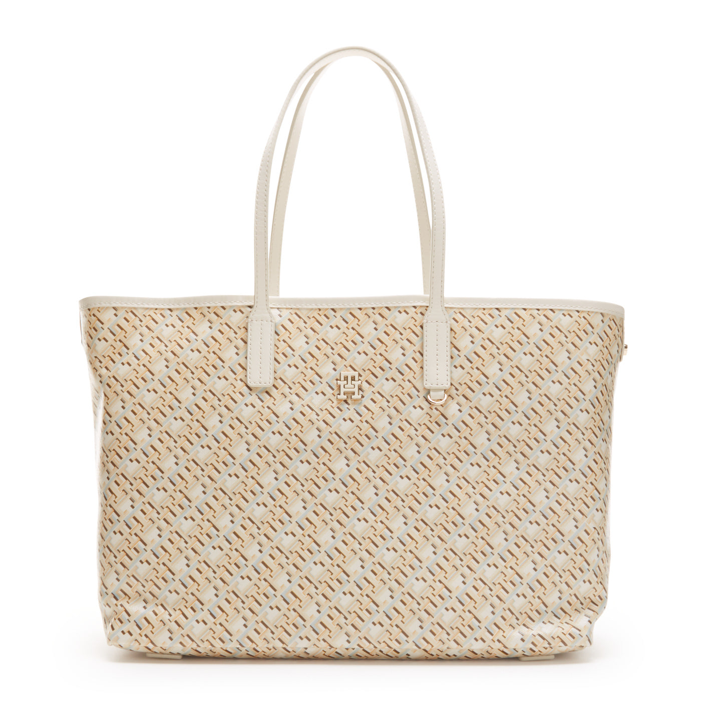 Tommy Hilfiger Monoplay Beige Shopper AW0AW159710F7