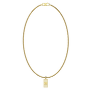 Guess 4G Frontiers Gold-coloured Necklace With Crystal JUMN06030JWYGT-U