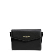Isabel Bernard Honoré Lina Zwarte Clutch Met Afneembare Schouderketting IB21135-001