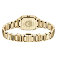 Emporio Armani Square White Dial Watch AR11744