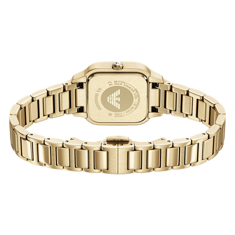 Emporio Armani Square White Dial Watch AR11744-zoom-