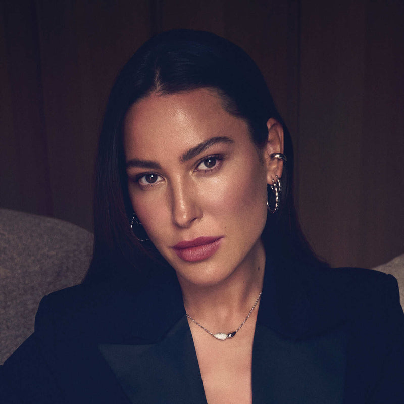 Sif Jakobs 925 Sterling Zilveren Goccia Cerchietto Medio Oorbellen SJ-E2597-zoom-