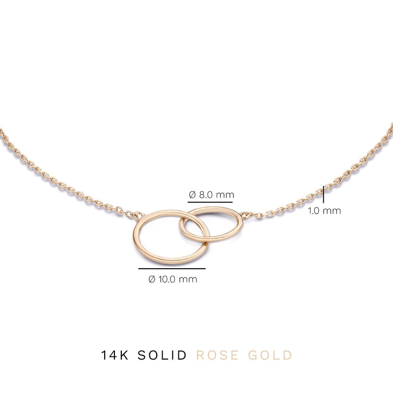 Isabel Bernard La Concorde Loulou 14 Karaat Roségouden Armband IB320106 (Lengte: 16.50-18.50 cm)-zoom-