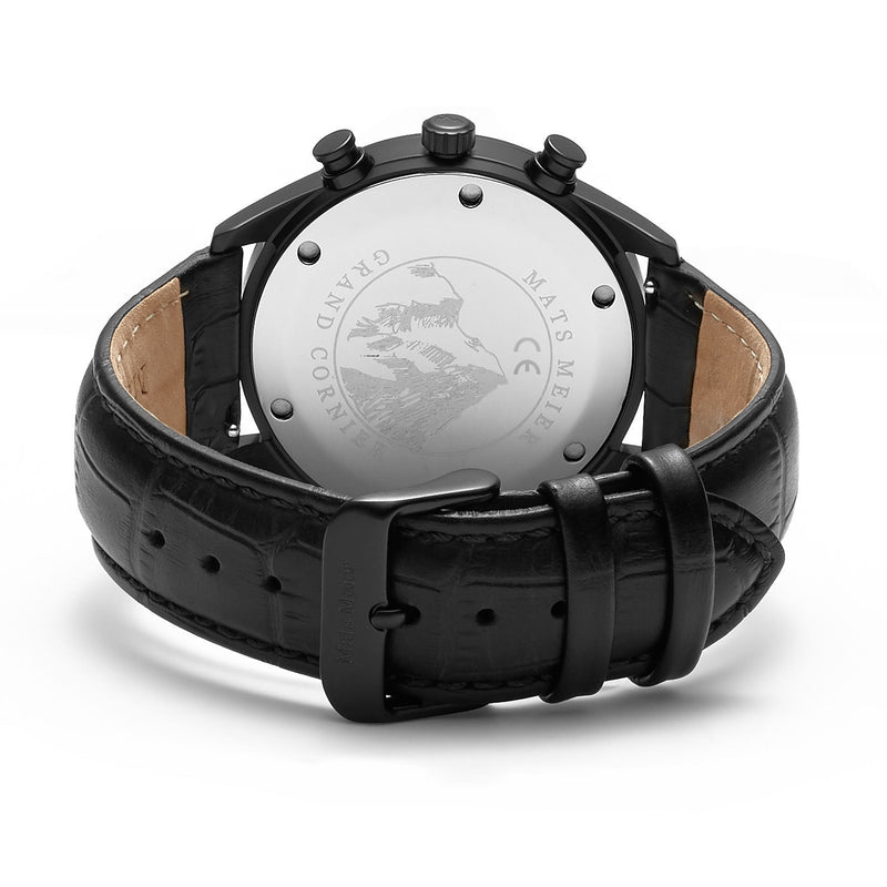 Mats Meier Grand Cornier Chrono Mat Zwart Horloge MM00102-zoom-