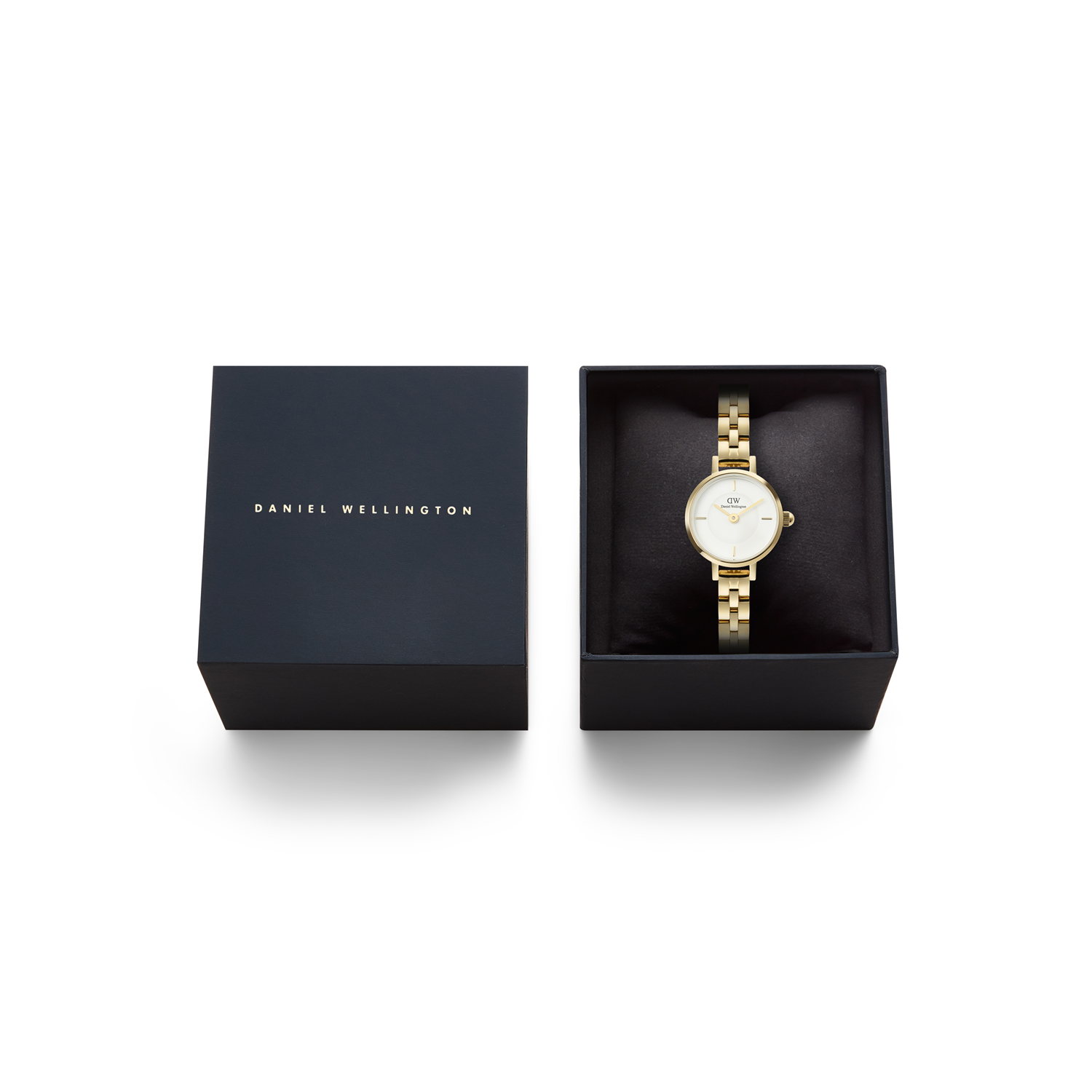 Daniel Wellington Petite & Quadro Mini Arch White Women's Watch DW00100855