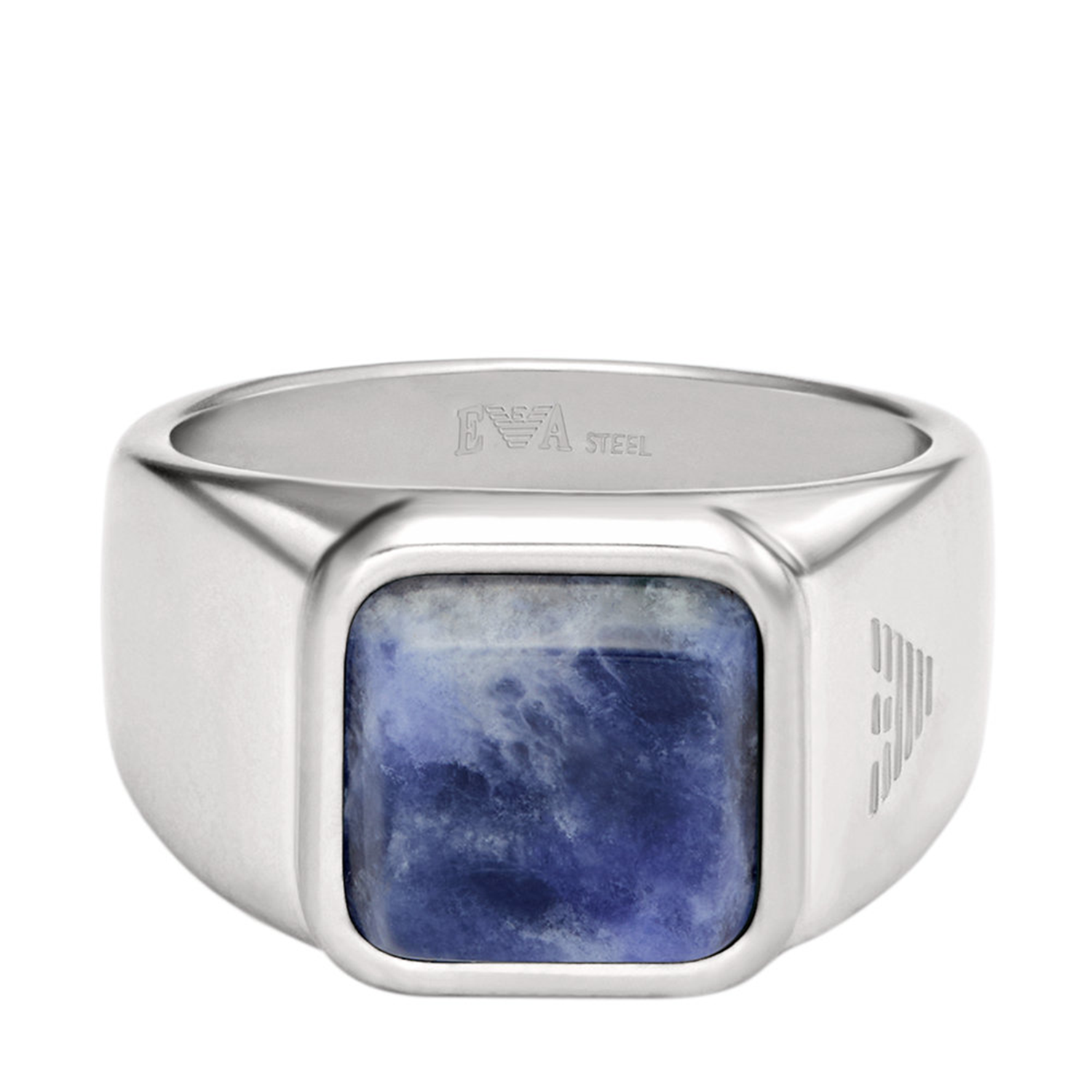 Emporio Armani Stainless Steel Men's Ring EGS3325040-10
