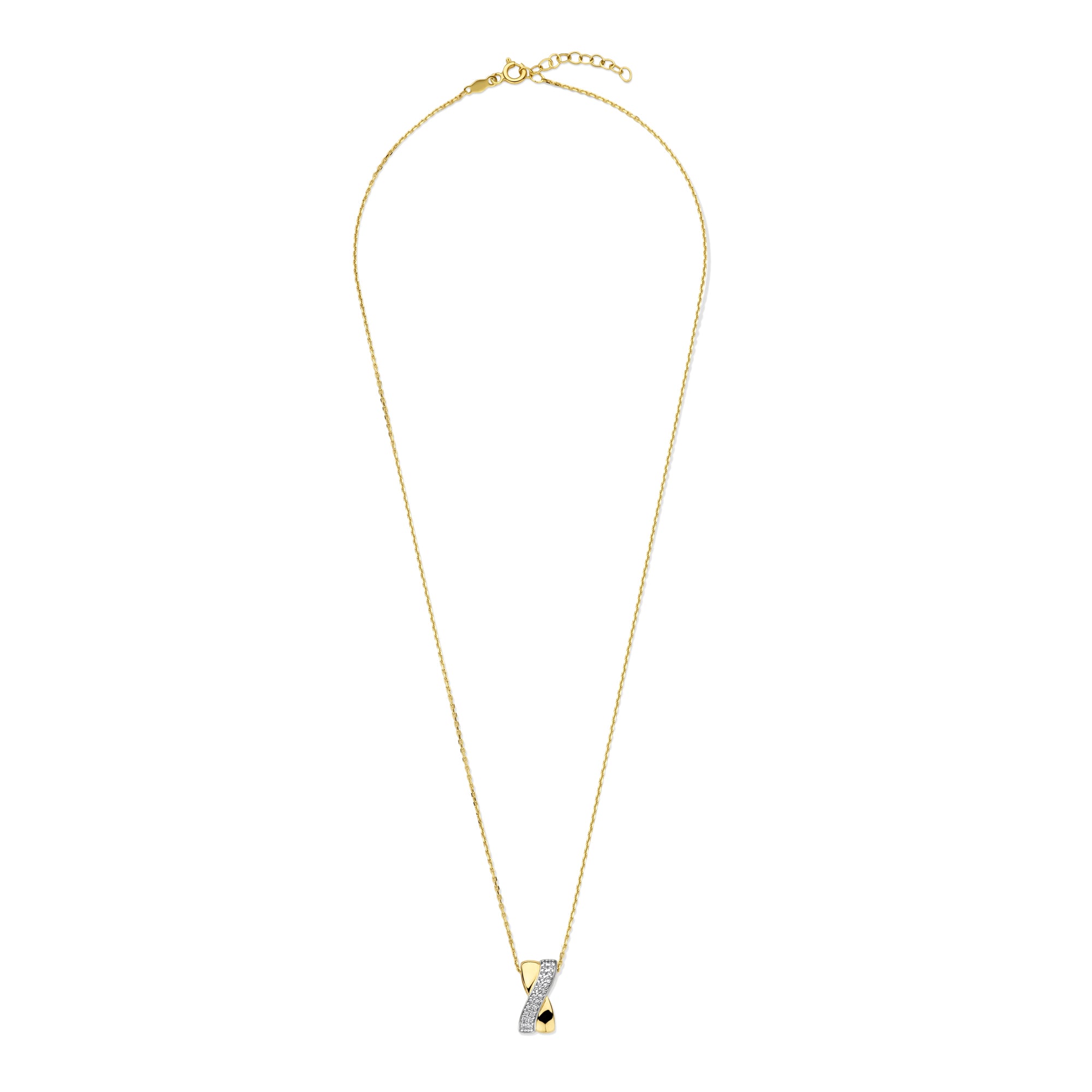 Beloro Jewels Monte Napoleone Stella 9 carat gold Necklace BO340030