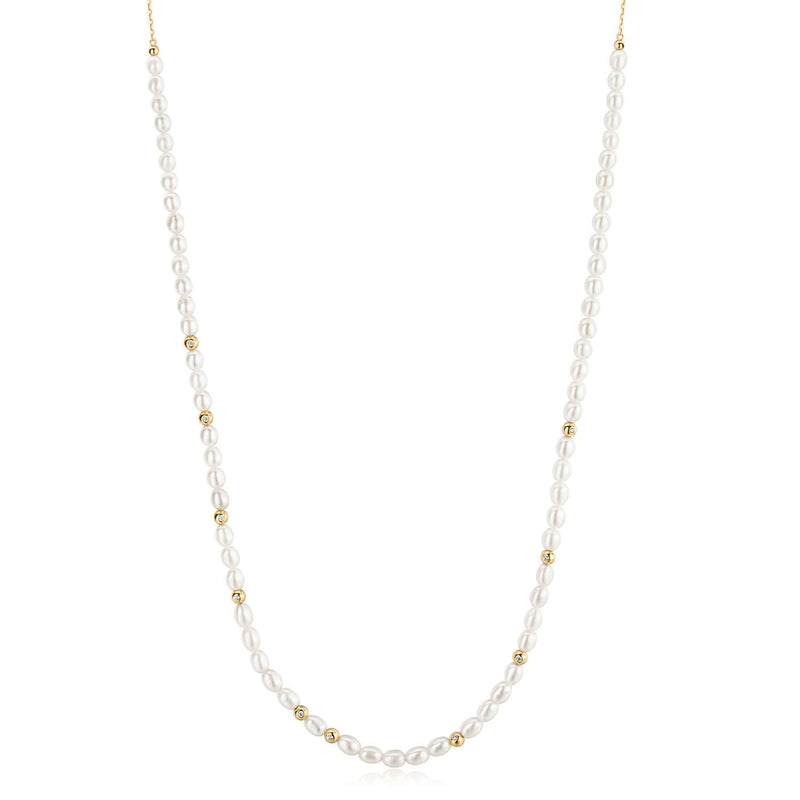 Ania Haie Chic Creator 925 Sterling Silver Necklace AH-N058-06G-zoom-