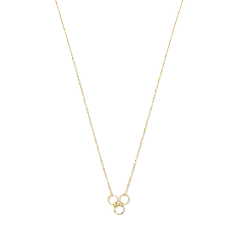 Isabel Bernard 14 Karaat Gouden Belleville Anna Ketting IB340047 (Lengte 40.00-45.00 cm)-zoom-