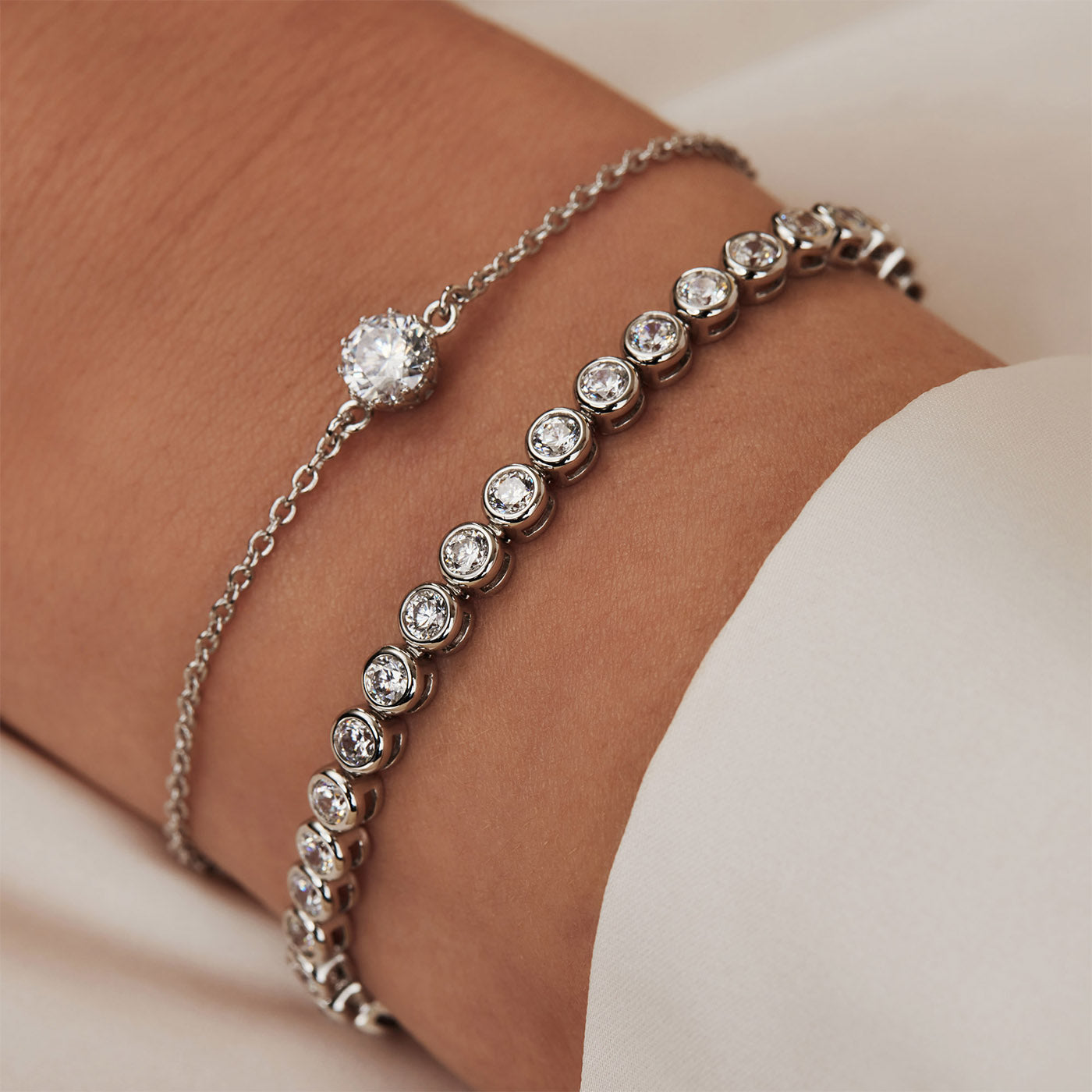 Parte Di Me Cento Luci Rosia 925 Sterling Zilveren Armband PDM32025