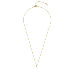 Isabel Bernard De la Paix Celesse 14 Carat Golden Necklace | diamond 0.07 ct | IBD350002