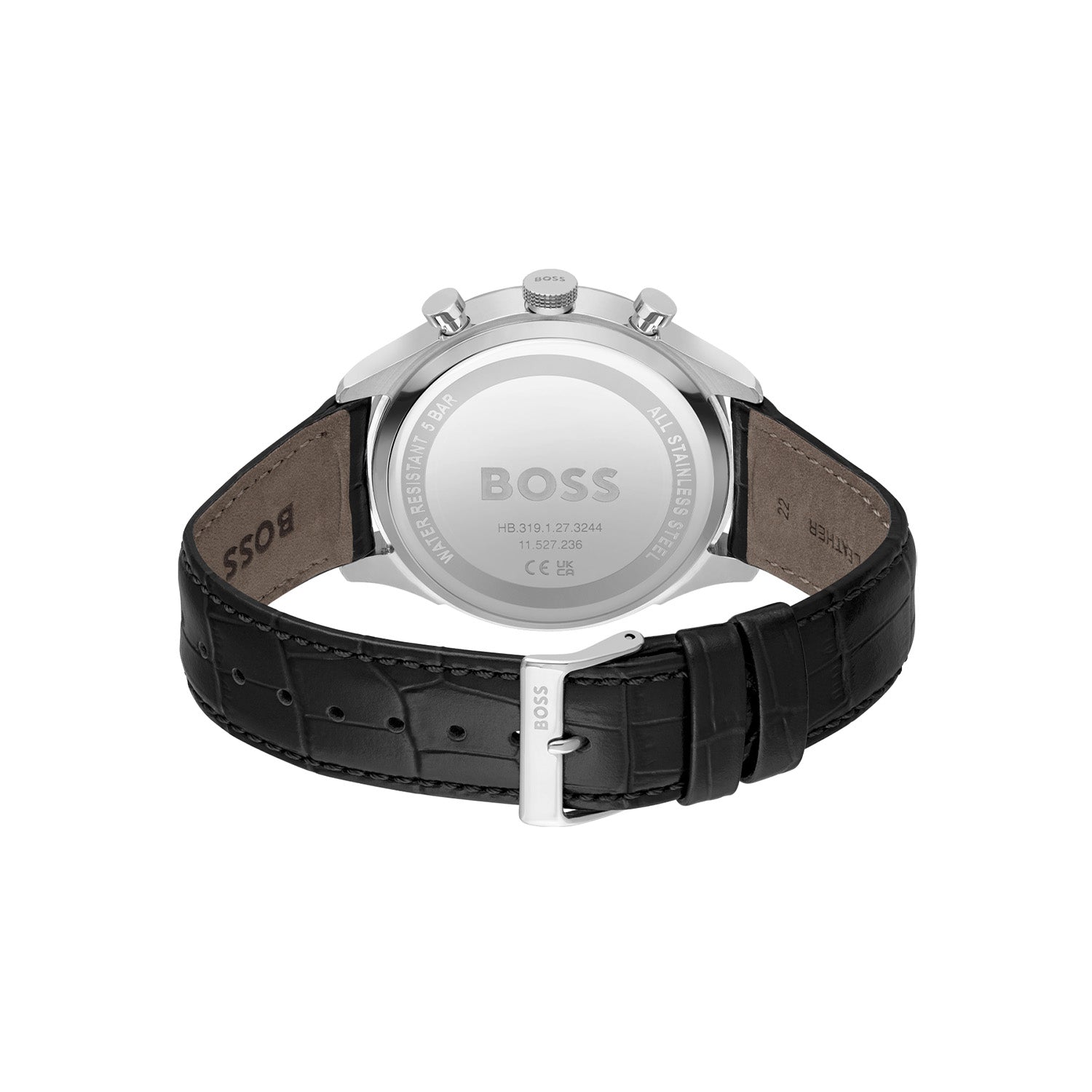 Hugo Boss Gregor Zwart Heren Horloge 2002-HB1514049