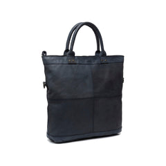The Chesterfield Brand Ontario Blue Leather Shopper C38.019810