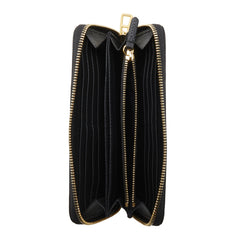 Coccinelle Magie Black Leather Zip Wallet E2MQF110401001