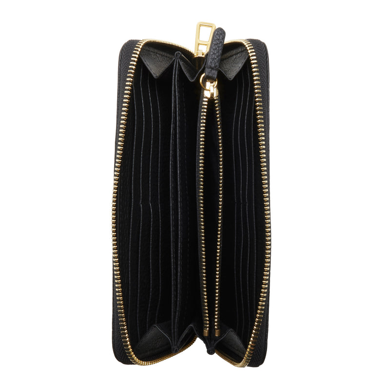 Coccinelle Magie Zwarte Leren Ritsportemonnee E2MQF110401001-zoom-