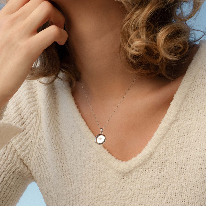 Violet Hamden Sisterhood Memory 925 Sterling Zilveren Ketting met Foto Medaillon VH340027-zoom-