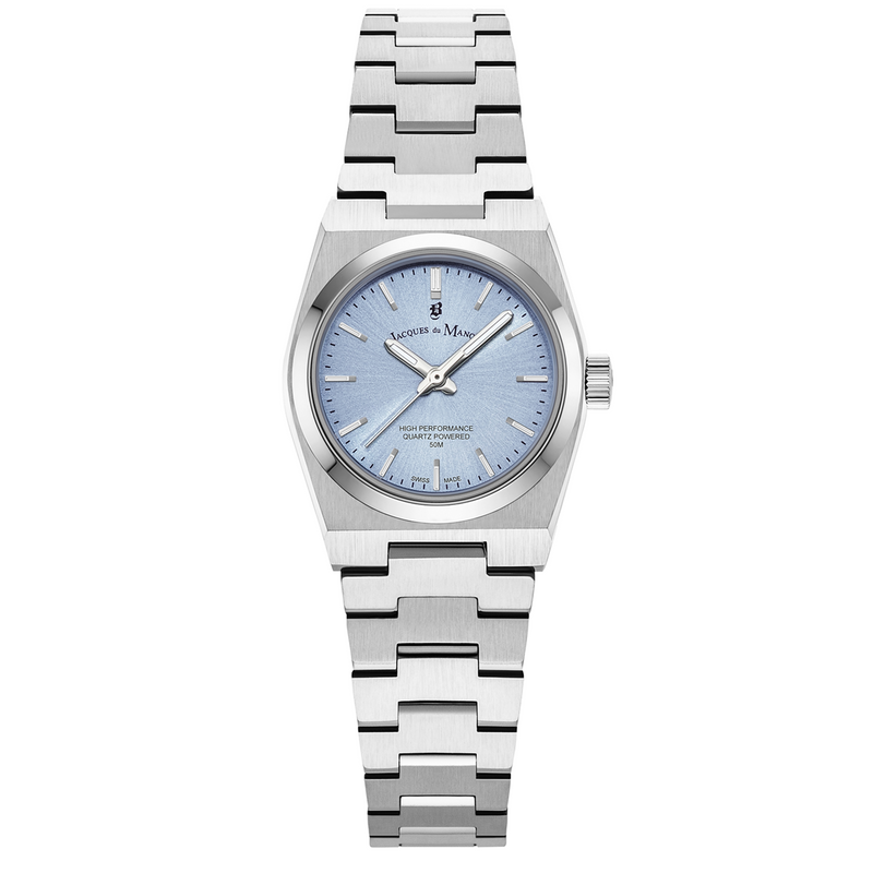 Jacques Du Manoir Horizon Ladies 25mm Light Blue Women's Watch JWL05602-zoom-