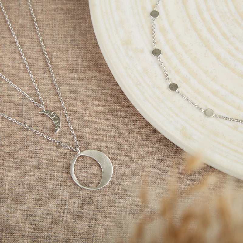 Violet Hamden Luna 925 Sterling Zilveren Ketting met Manen VH10104-zoom-