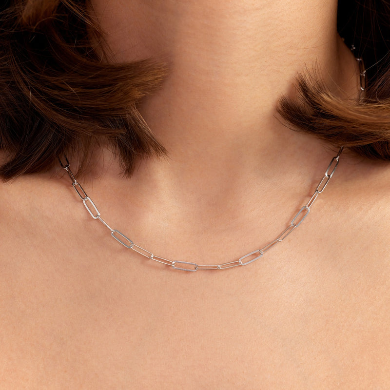 Parte Di Me Bibbiena Poppi Felice 925 Sterling Zilveren Schakelketting PDM34091-zoom-