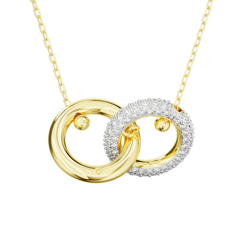 Swarovski Dextera Gold-coloured Pendant 5668820 (Length: 38.00 - 45.00 CM-zoom-