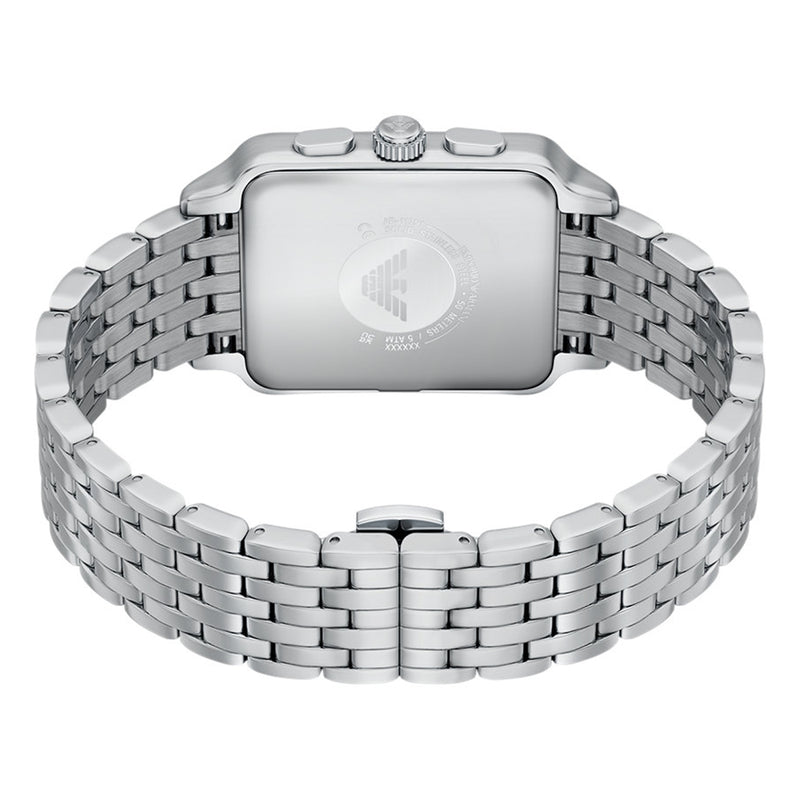 Emporio Armani Rectangular Black Dial Watch AR11751-zoom-
