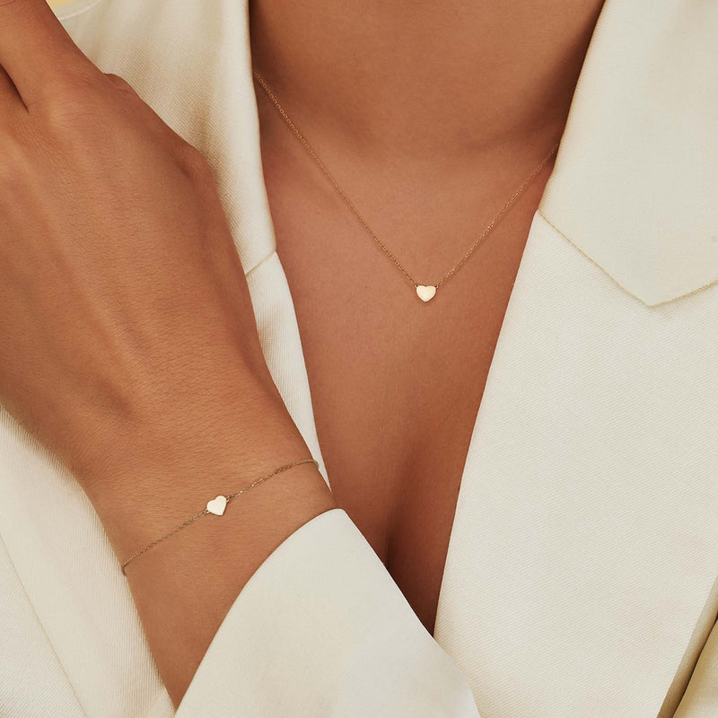 Isabel Bernard Cadeau d'Isabel 14 karaat gouden collier en armband giftset IB90062-zoom-