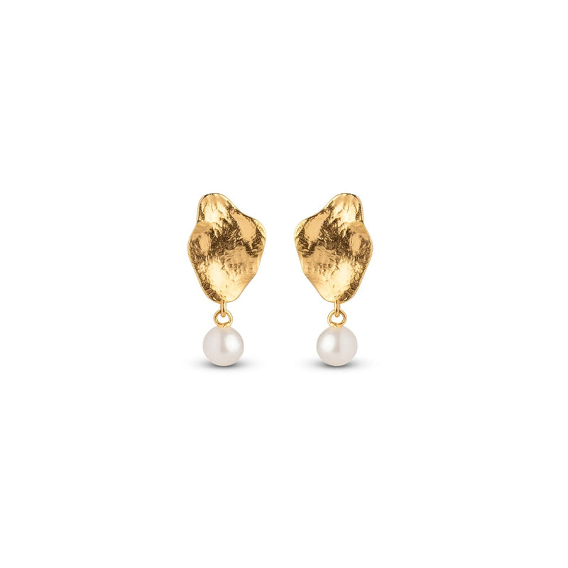 ENAMEL Copenhagen Gold Plated Oorbellen E374GM-PL-zoom-
