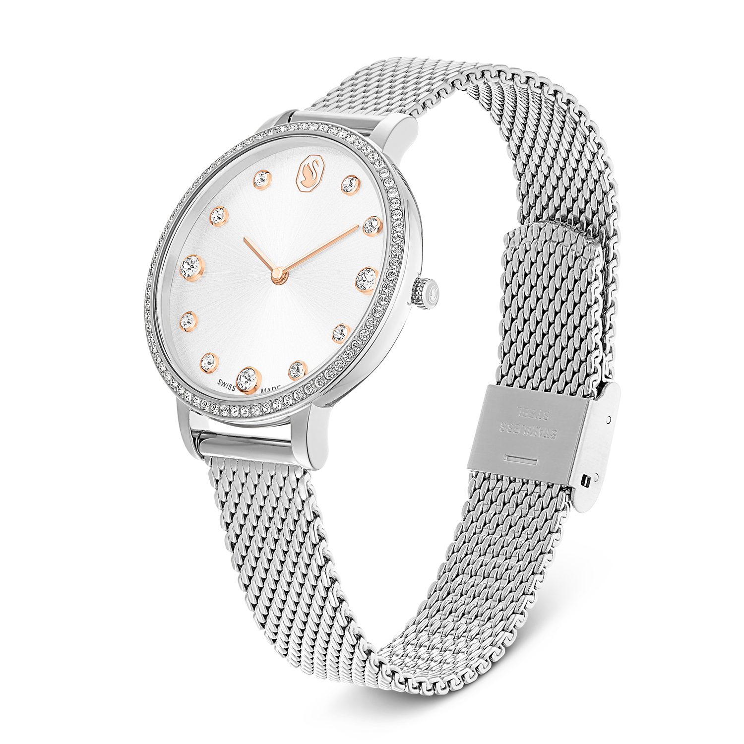 Swarovski Clarica Silver Coloured Women's Watch 5740971