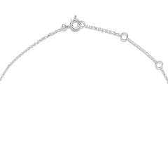 Isabel Bernard Saint Germain Loulou 14 Carat White Golden NecklacewithRingetjes IB340069