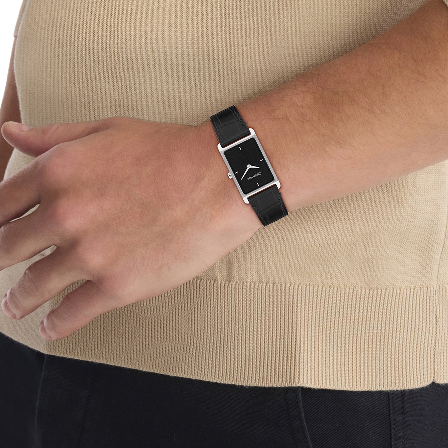 Calvin Klein Dapper Zwart Heren Horloge 2002-CK25200528