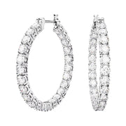 Swarovski Matrix Silver-coloured Earrings 5647715